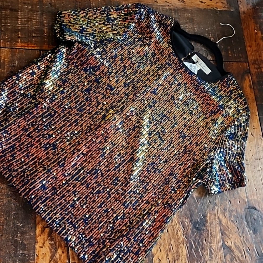 NWT - Sequins Top